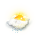 Mäßiger Regen